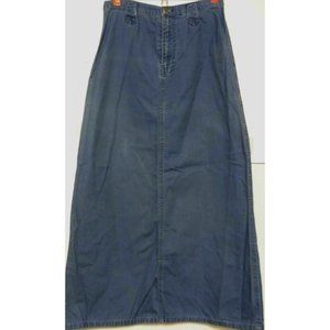 Liz Claiborne Lizwear Jean Blue Skirt Women's 6
